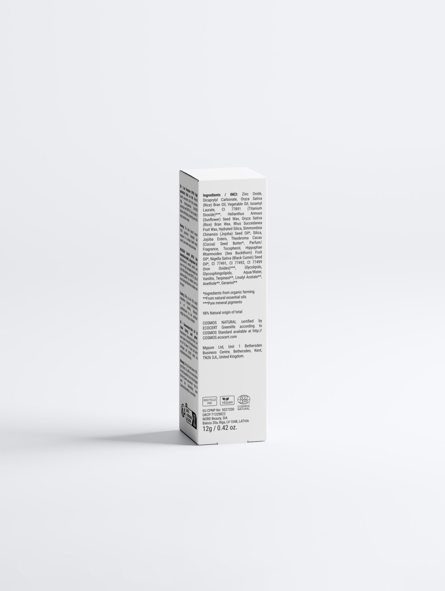 Sun Protection Stick, (No Tint) SPF50