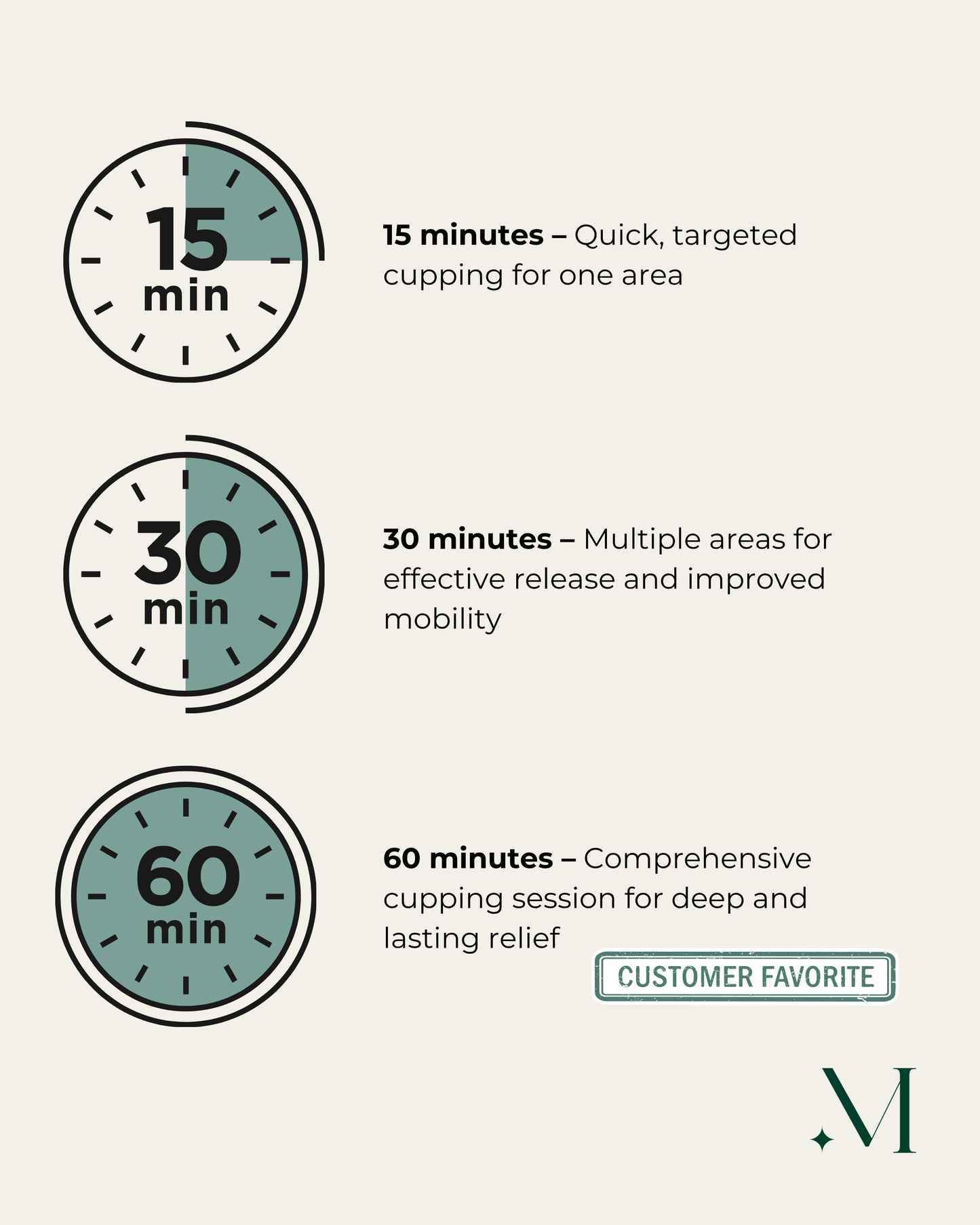 Vaccum cup massage