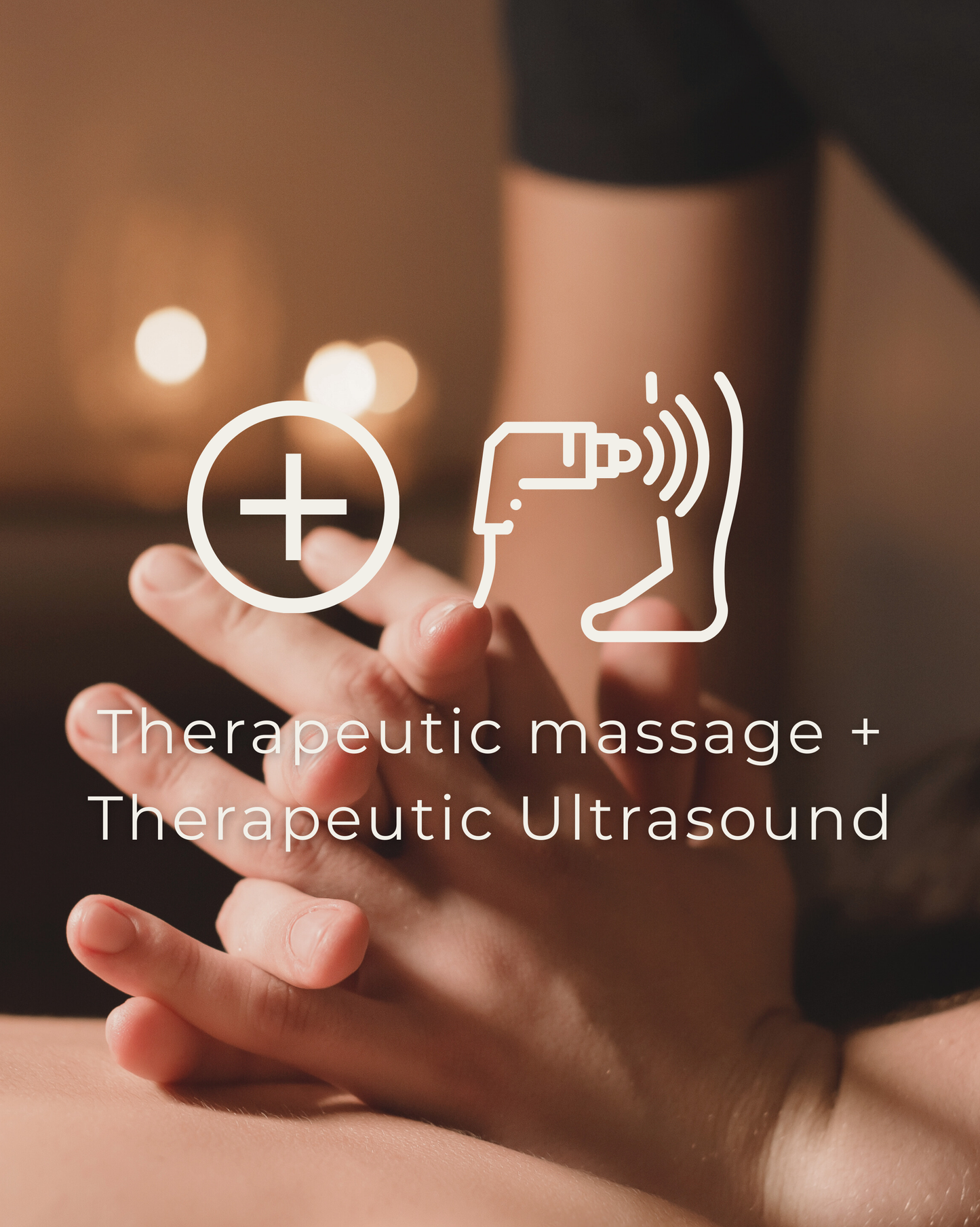 Therapeutic massage + ultrasound sonic