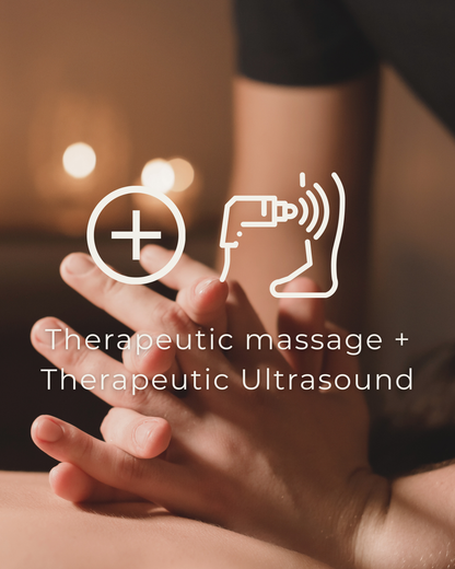 Therapeutic massage + ultrasound sonic